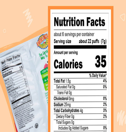  food label